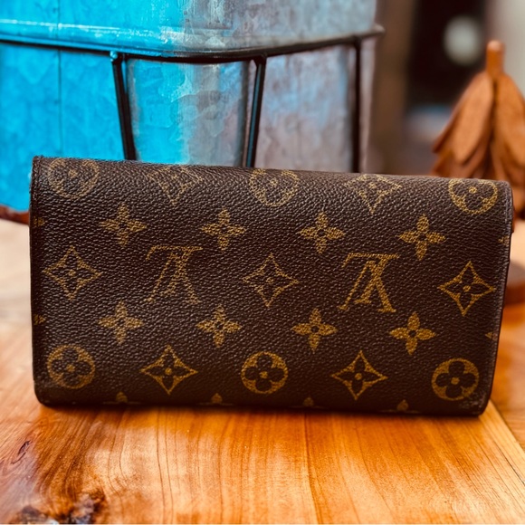 Louis Vuitton, international monogram, brown, long wallet vintage 2000 - Picture 3 of 15